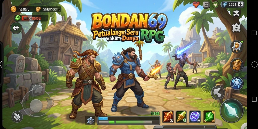 Screenshot gameplay menampilkan petualangan epik dalam BONDAN69.