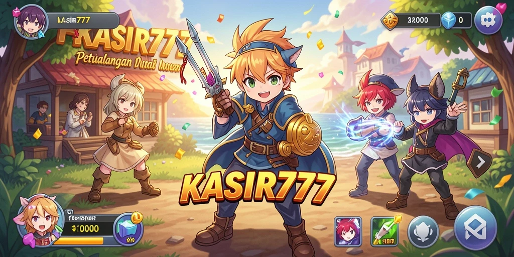 Tangkapan layar KASIR777 menunjukkan aksi seru dan karakter anime yang menarik.